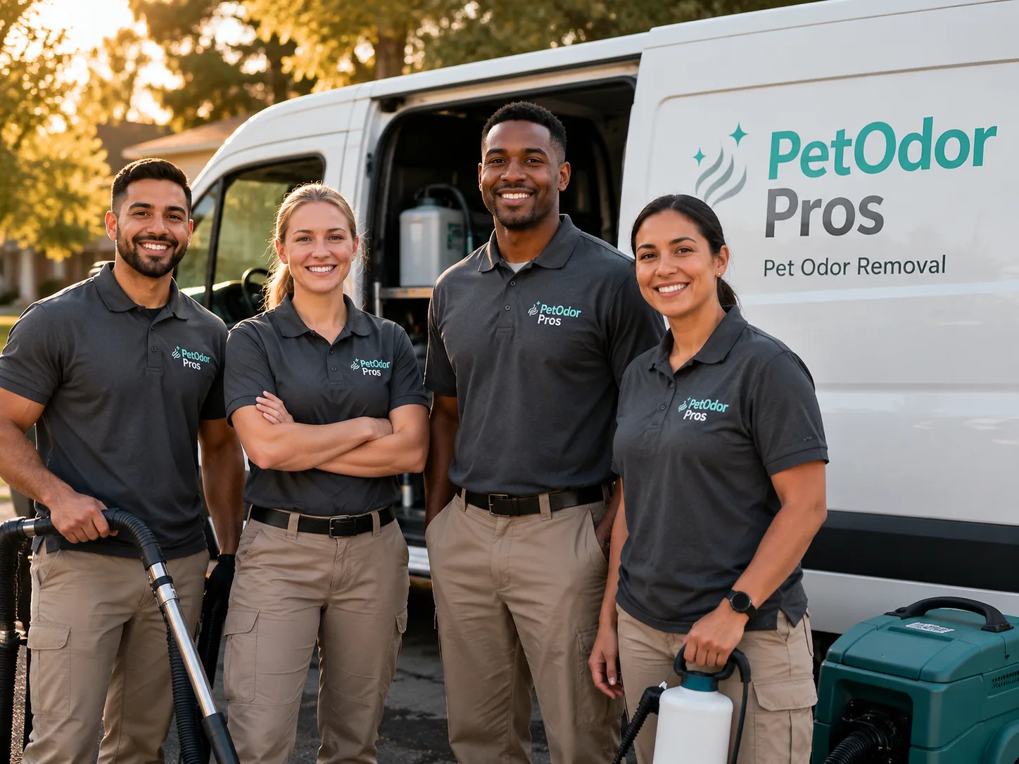 Pet Odor Removal team serving Plymouth, CA